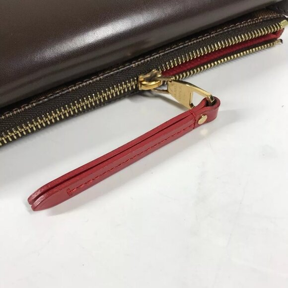 LOUIS VUITTON Damier Twice Bag Crossbody Pochette Shoulder Bag - Picture 8 of 16